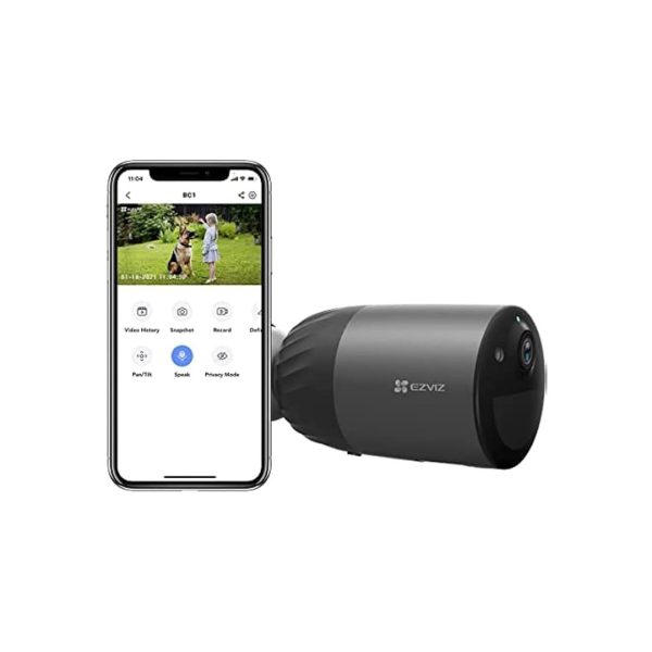 [BC1C] EZVIZ 2MP WIFI BUILT IN BATTERY CAMERA INDOOROUTDOOR KIT 2