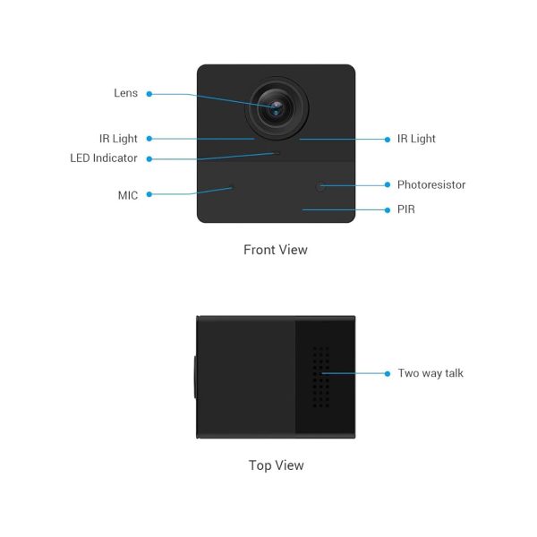 EZVIZ Wi-Fi Built-In Battery Camera (Indoor)